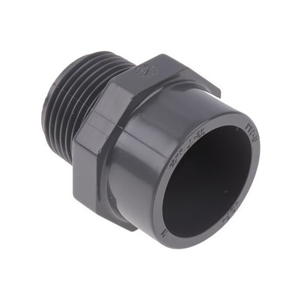 ADAPTADOR MACHO PVC 3/4"