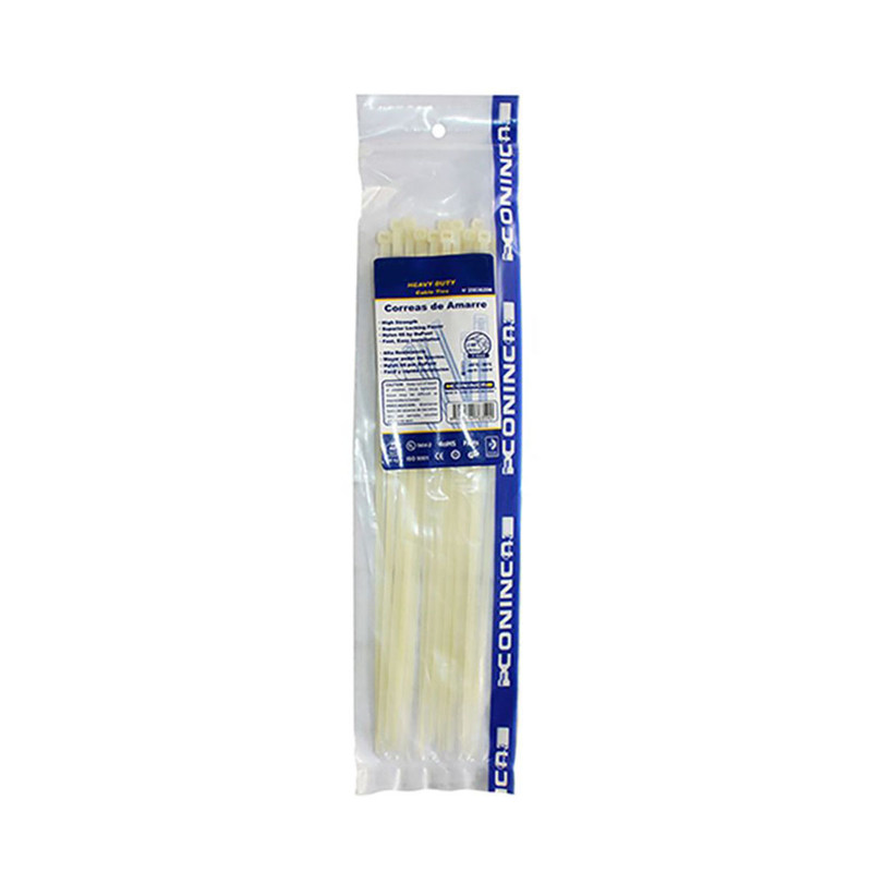 AMARRES PLASTICOS (TIRRA) 5" BLISTER 100PZAS CONINCA