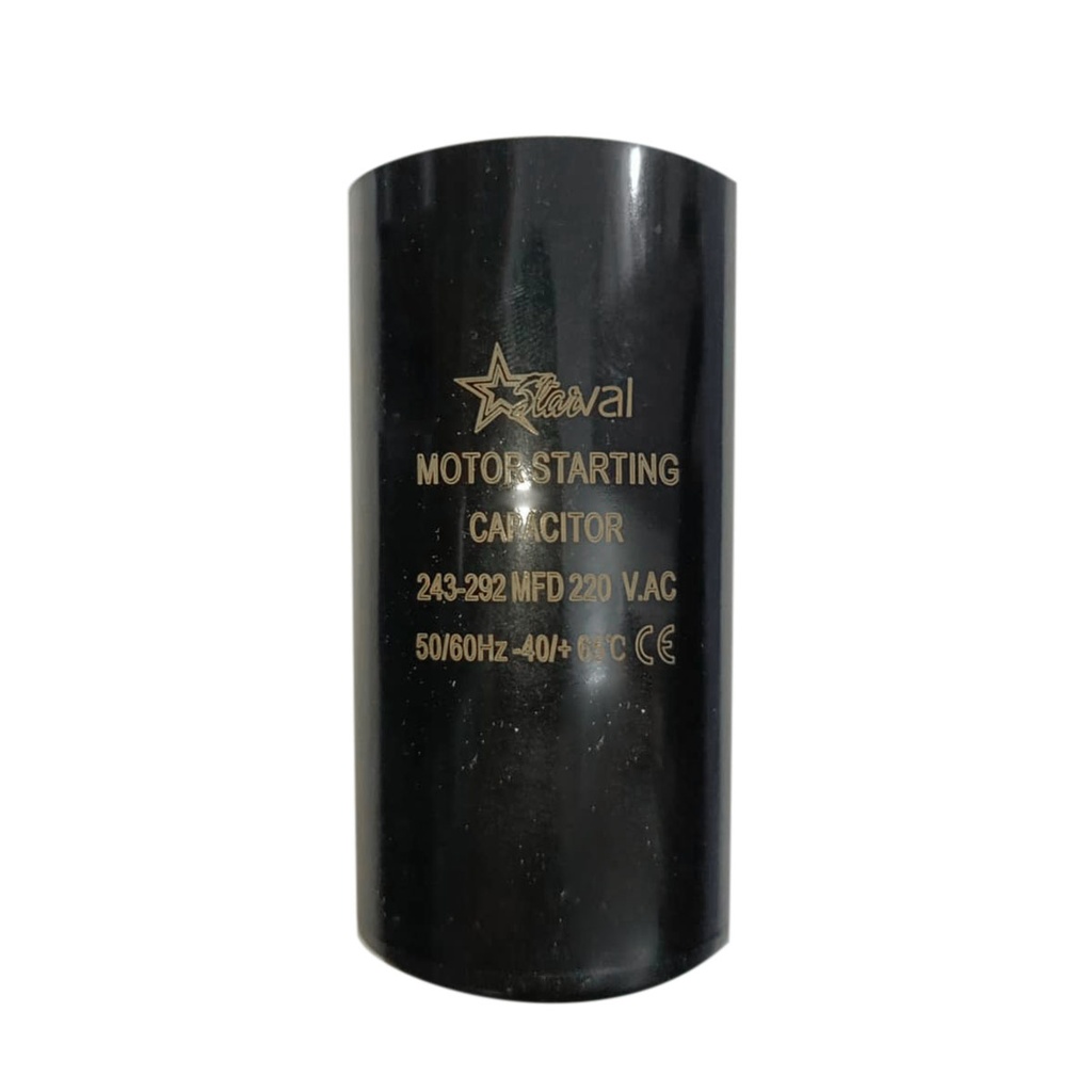 CAPACITOR DE ARRANQUE 243-292 MFD 220VAC