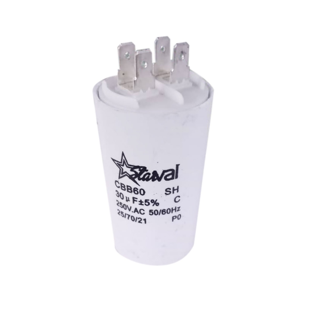 CAPACITOR DE BOMBA DE AGUA 30MFD 250VAC