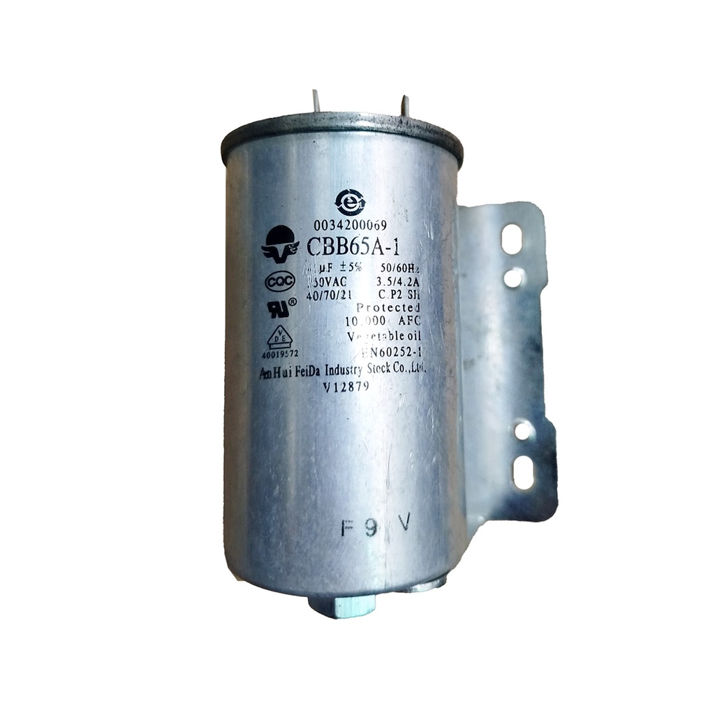 CAPACITOR DE BOMBA DE AGUA 60MFD 250VAC