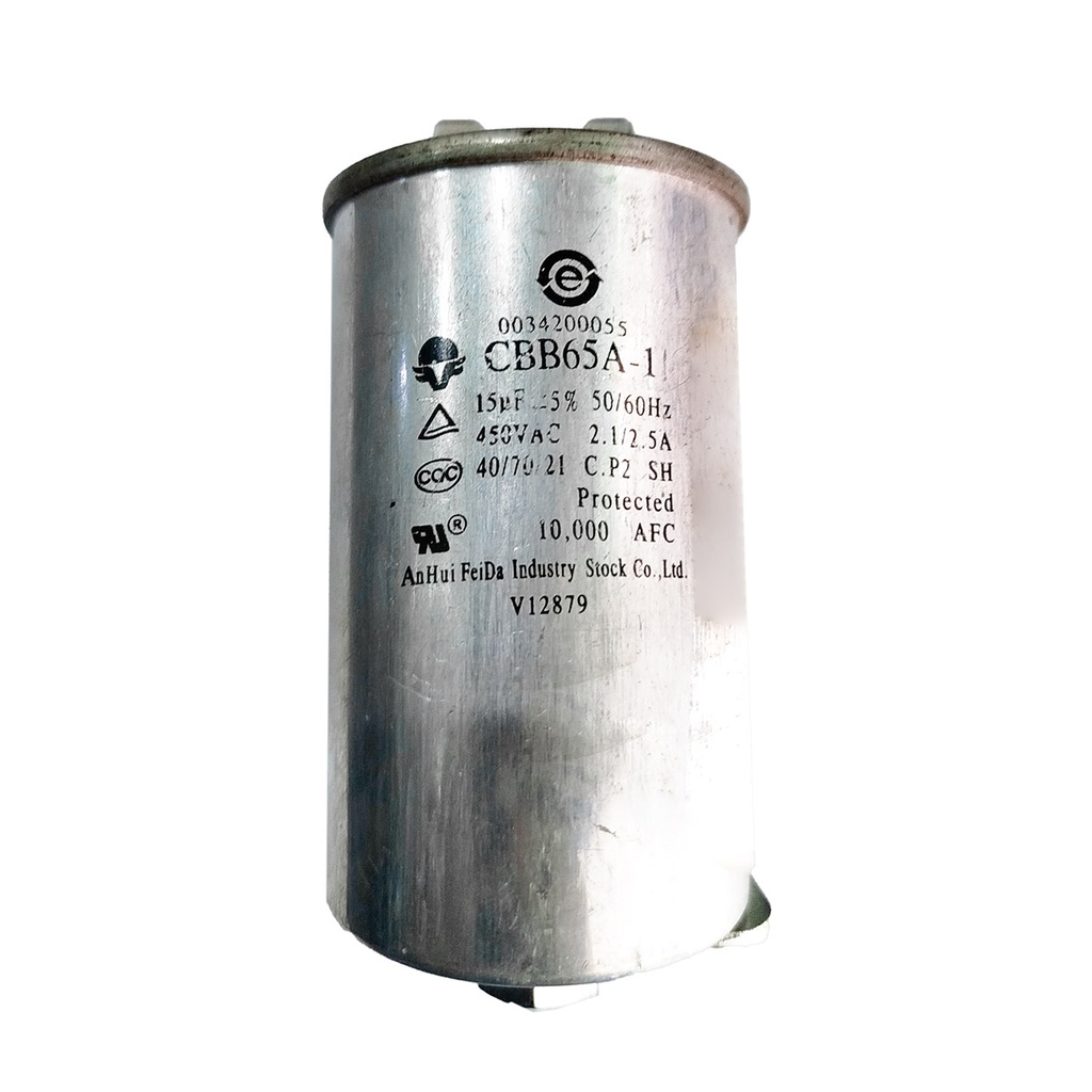 CAPACITOR DE MARCHA 15MFD 450VAC