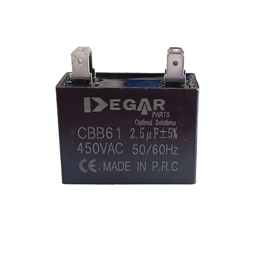 CAPACITOR DE MARCHA 2.5MFD 450VAC