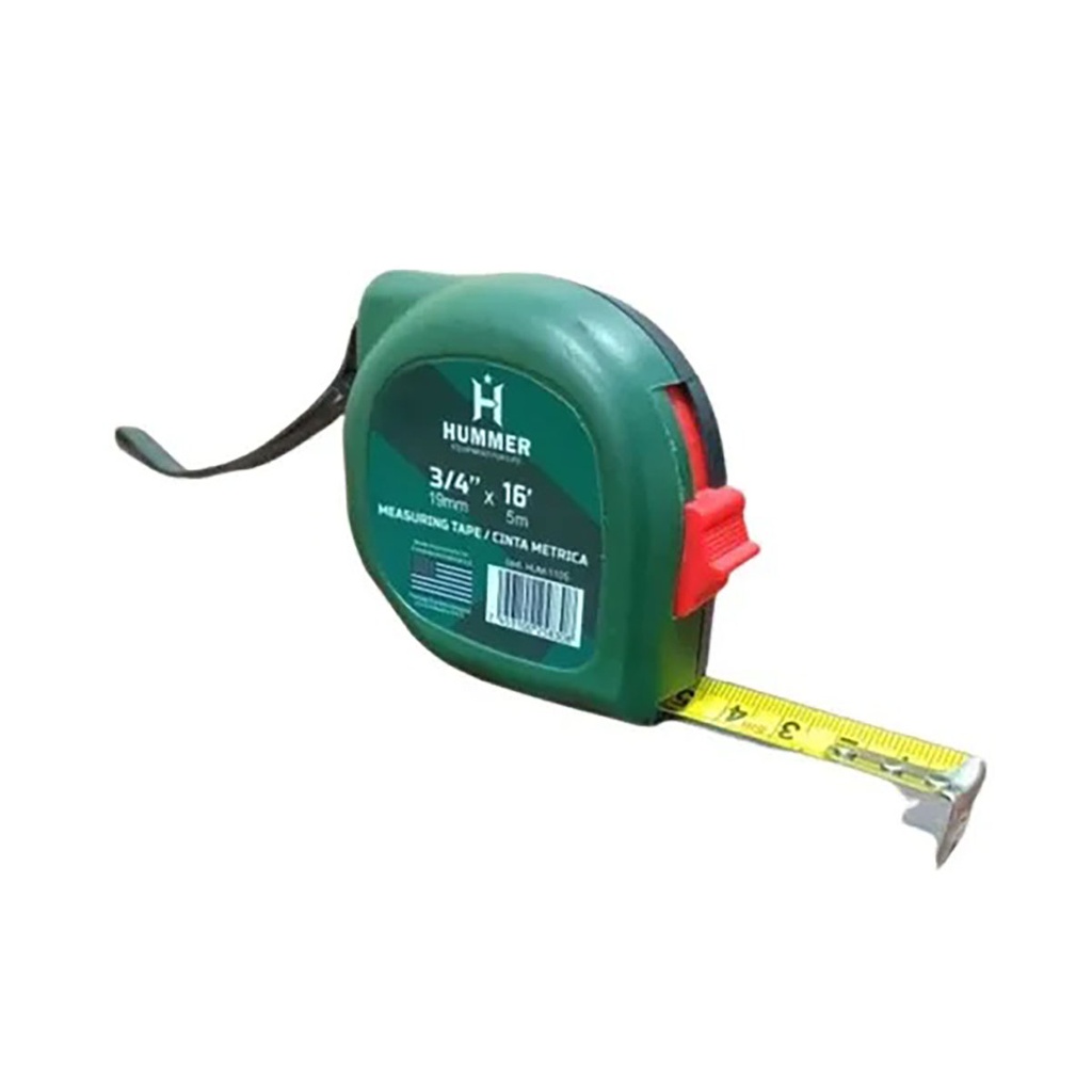 CINTA METRICA  25 mm 5 Mtrs  HUMMER 