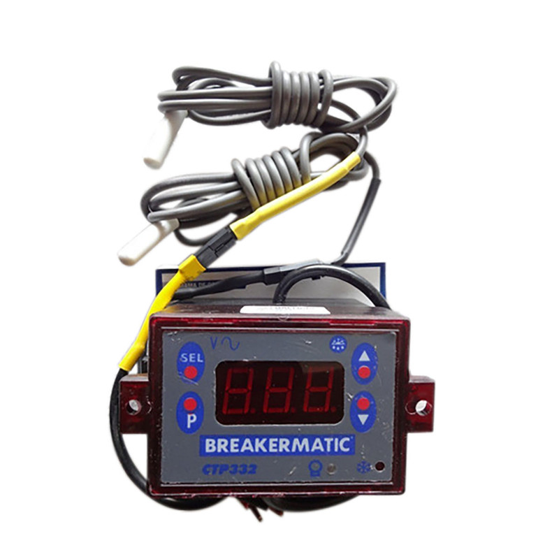 CONTROL PROGRAMABLE. D/TEMP. GESTION DESCARCHE CTP-332-110V BREAKERMATIC