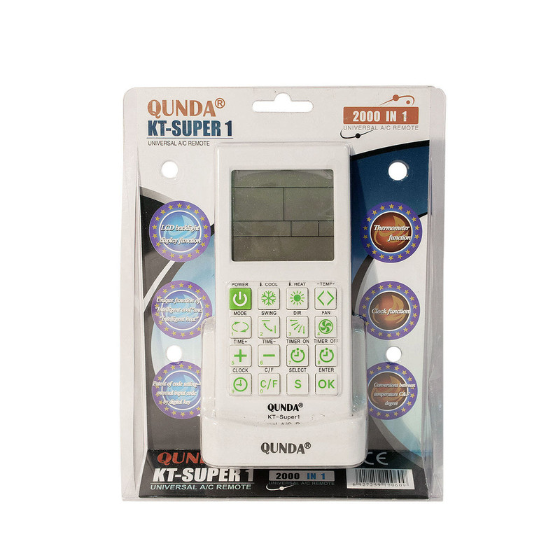 CONTROL REMOTO UNIVERSAL KT-SUPER1
