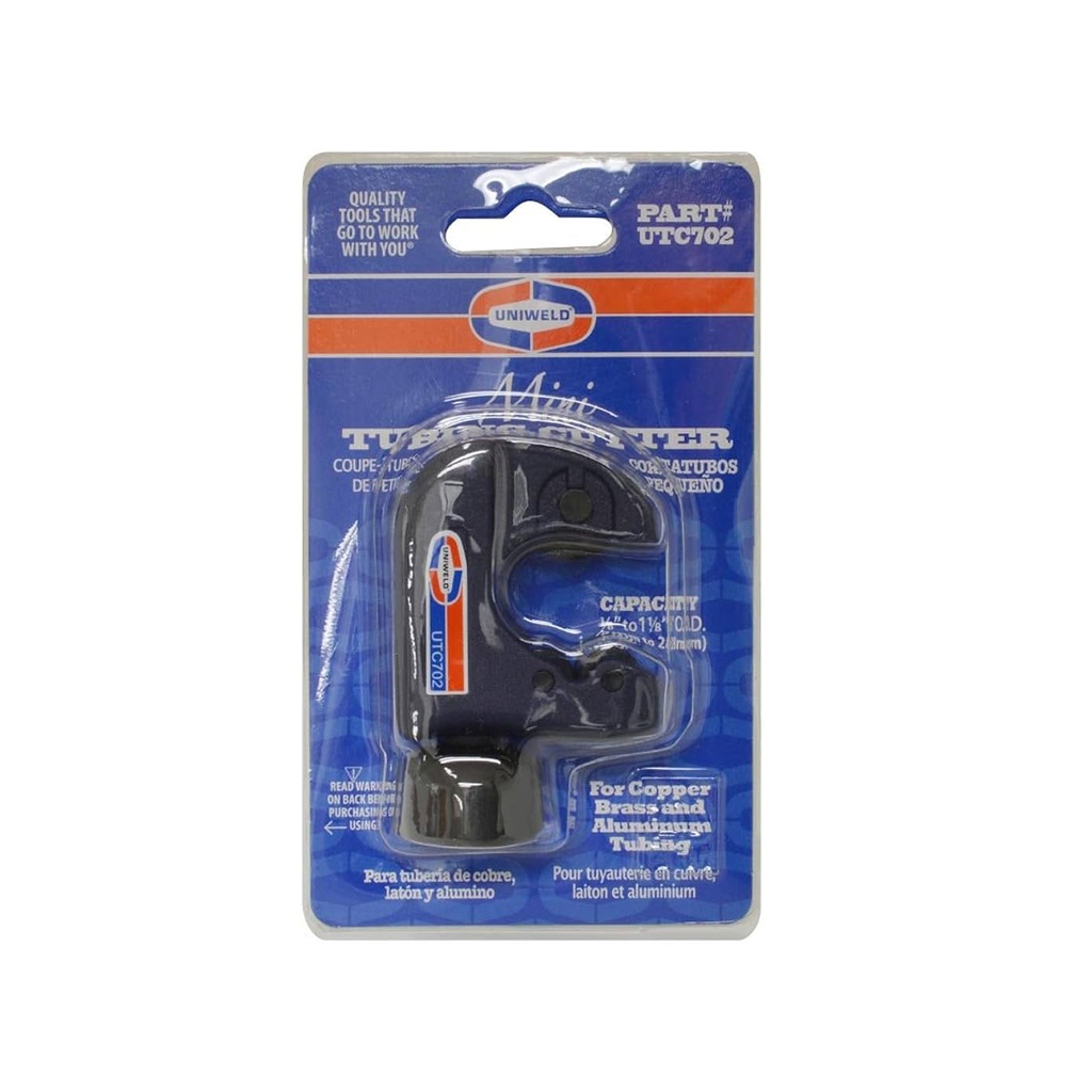 CORTA TUBO MINI 1/8" A 1-1/8" UTC702 UNIWELD