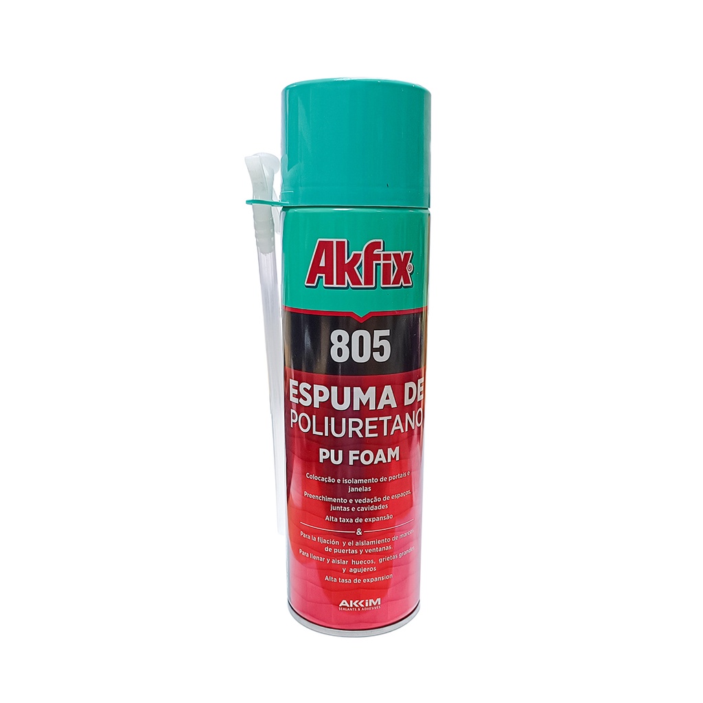 ESPUMA DE POLIURETANO 750ml AKFIX