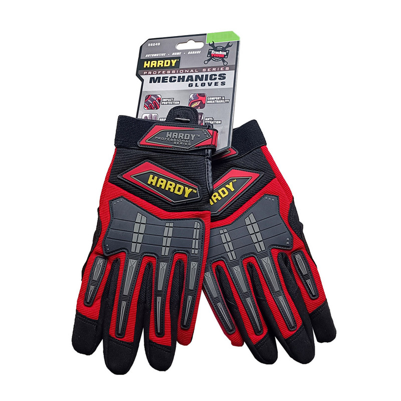 GUANTES L ROJO PROFESSIONAL HARDY 
