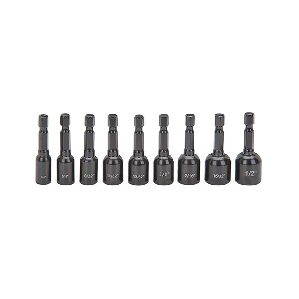 JUEGO COPA MAGNETICA 9PZAS 5mm A 12mm  WARRIOR