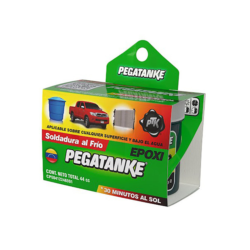 PEGA PARA SOLDADURA AL FRIO NEGRA PEGATANKE