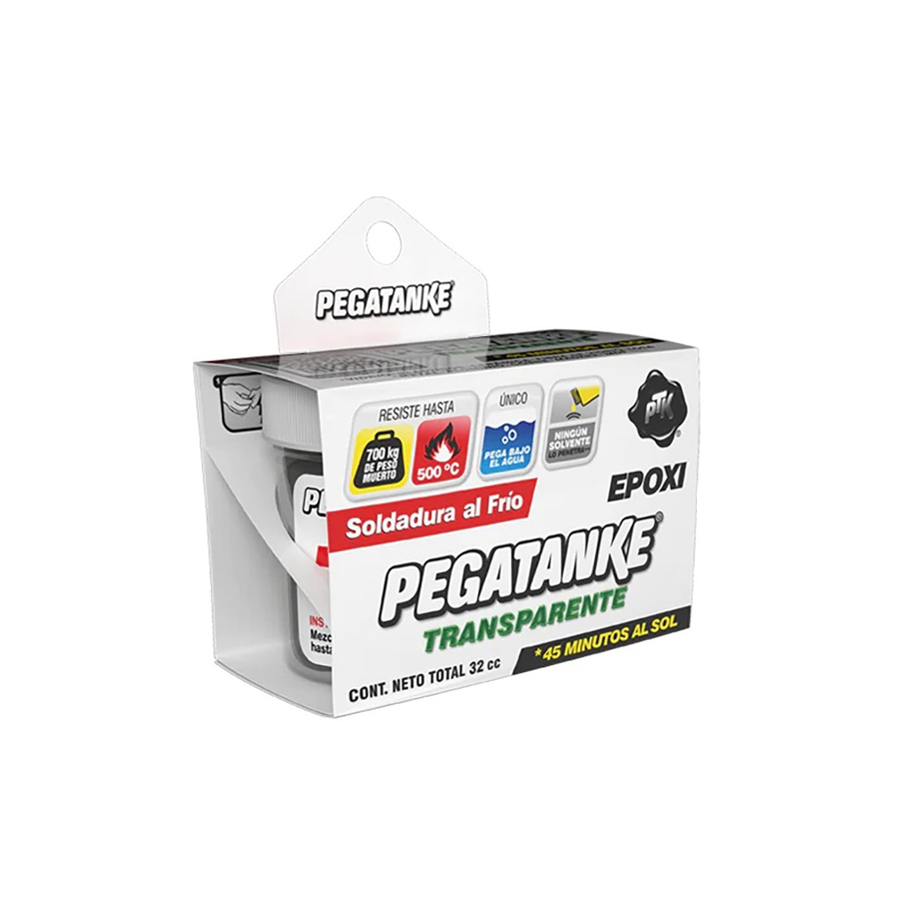 PEGA PARA SOLDADURA AL FRIO TRANSPARENTE  PEGATANKE