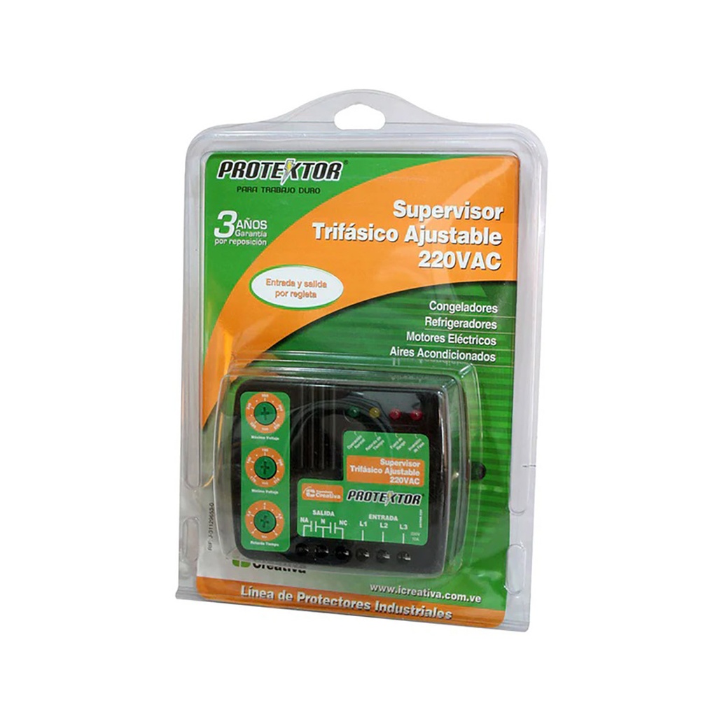 PROTECTOR A/A 220V/3F DIGITAL GI208S GENIUS1 GENTE