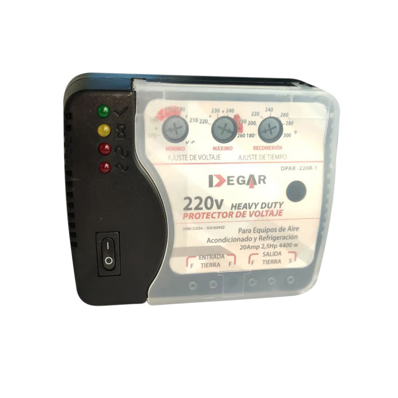 PROTECTOR A/A REGLETA-REGLETA AJUST. 36MBTU 220V/1F BP-D312 DEGAR