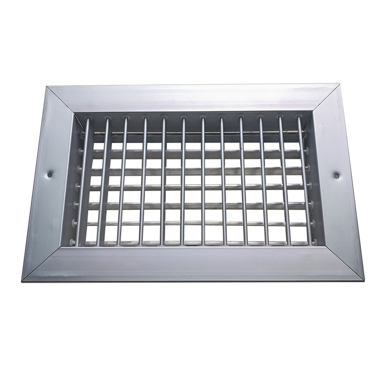REJILLA SUMINISTRO 14"x14" DOBLE DEF. S/C  