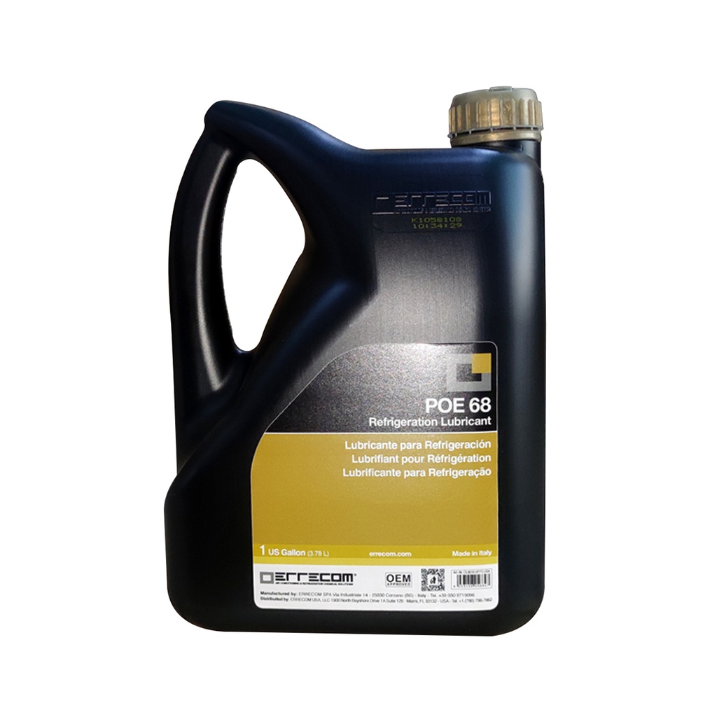 ACEITE SINTETICO POLIOLESTER  PO-68 1Gal ERRECOM  