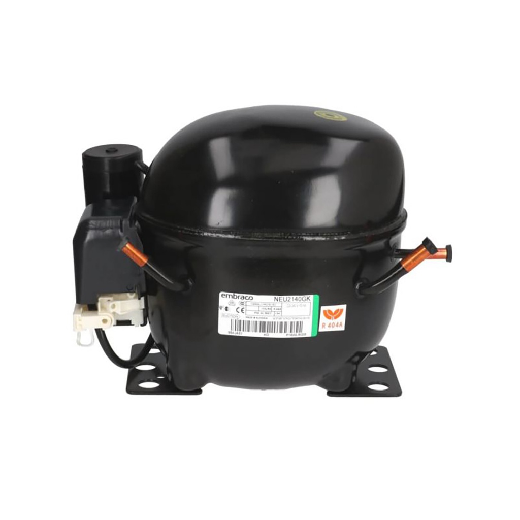COMPRESOR REF 1/2HP R404 BAJA 3T 220V/1F NEU2140GK EMBRACO 