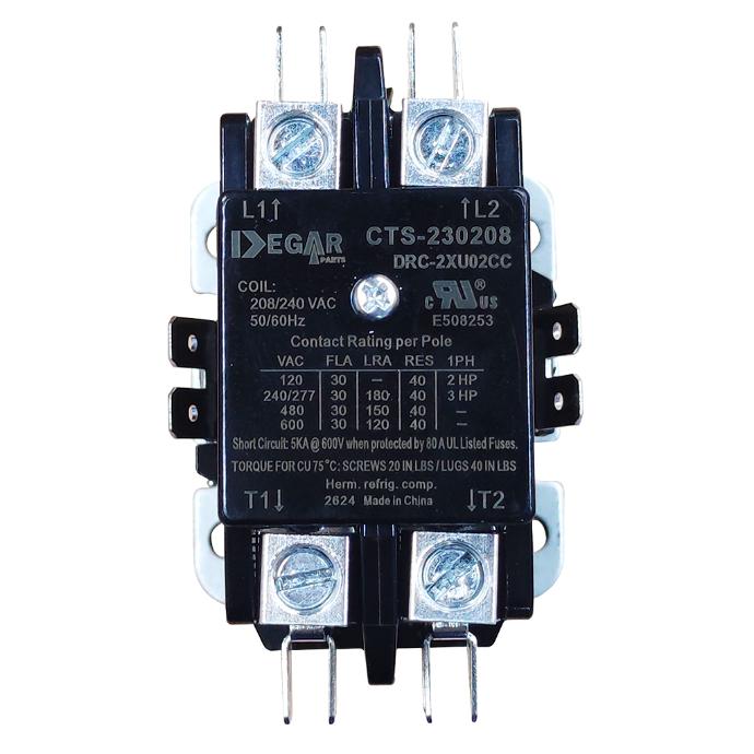 CONTACTOR PREMIUM  2x30Ax110V CTS-230110  DEGAR  