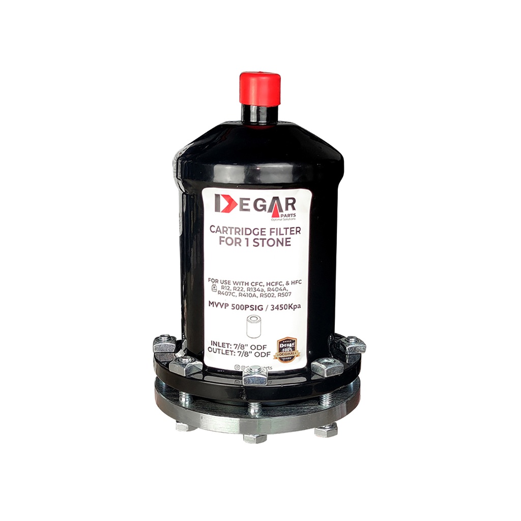 FILTRO PORTACARTUCHO A 1 1/8"   1P  FD-489T DEGAR 