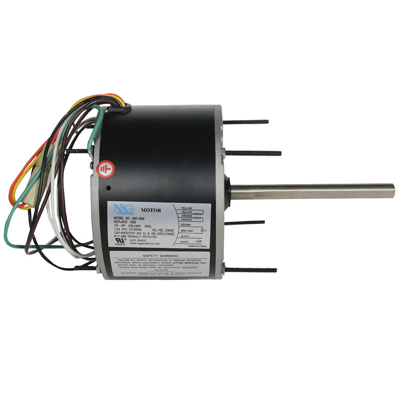 MOTOR 1E 1/6HP 1075RPM 220V/1PH   1859  MG 