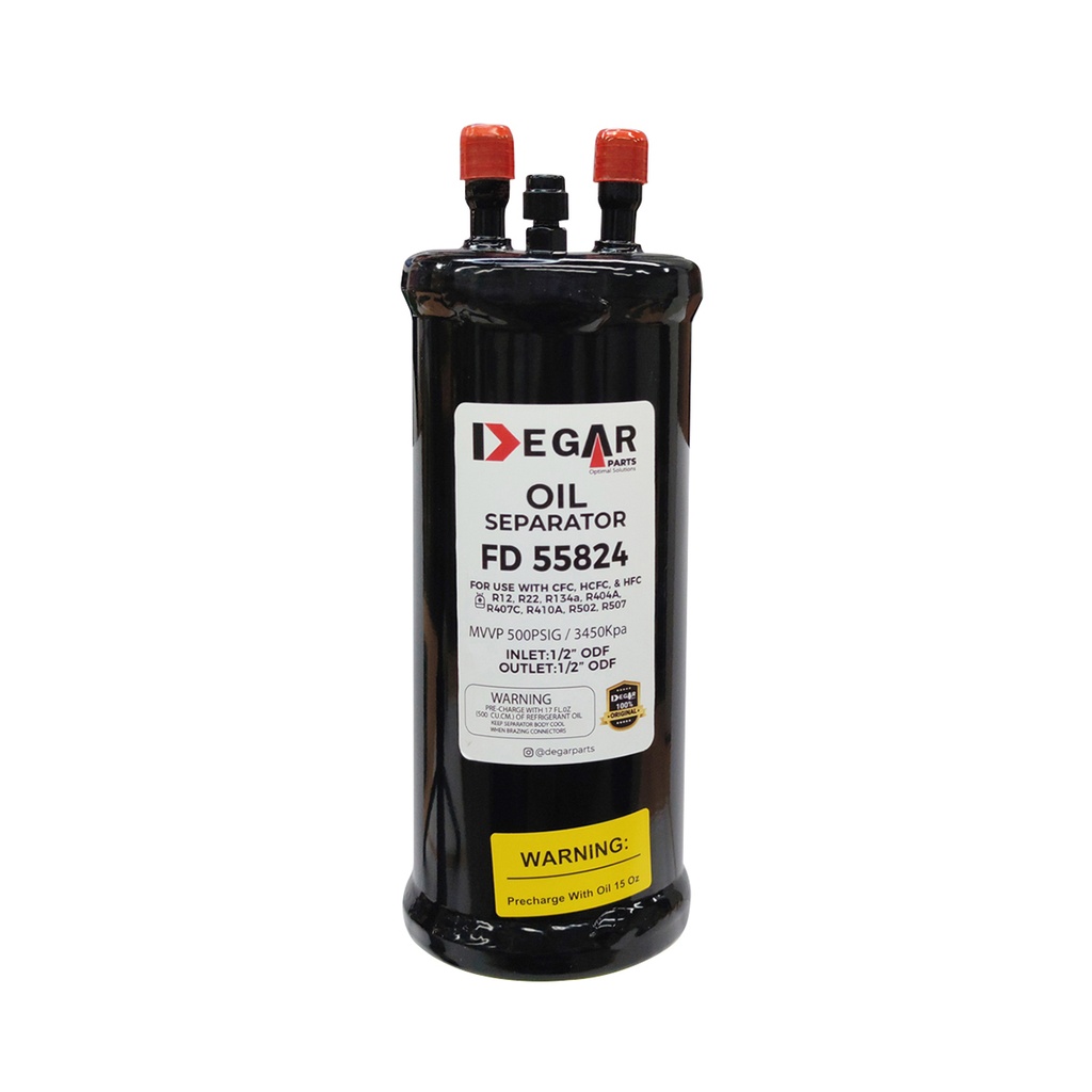 SEPARADOR DE ACEITE 1/2" ODFFD-55824 DEGAR 