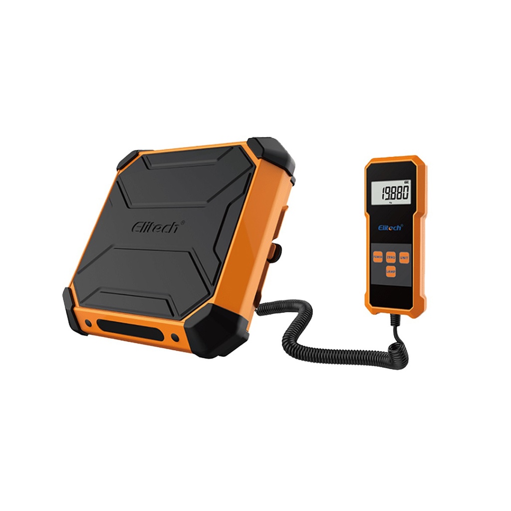 BALANZA DIGITAL100Kg CARGA/RECUPERADORA C/CONTROL INALAMBRICO  SRC-400 ELITECH 