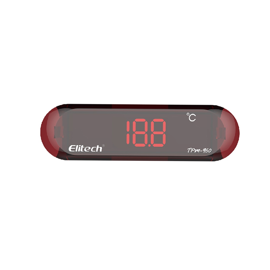 TERMOMETRO PARA EMPOTRAR DIGITAL CUADRADO -50 a 120ºC TPM-960 ELITECH 