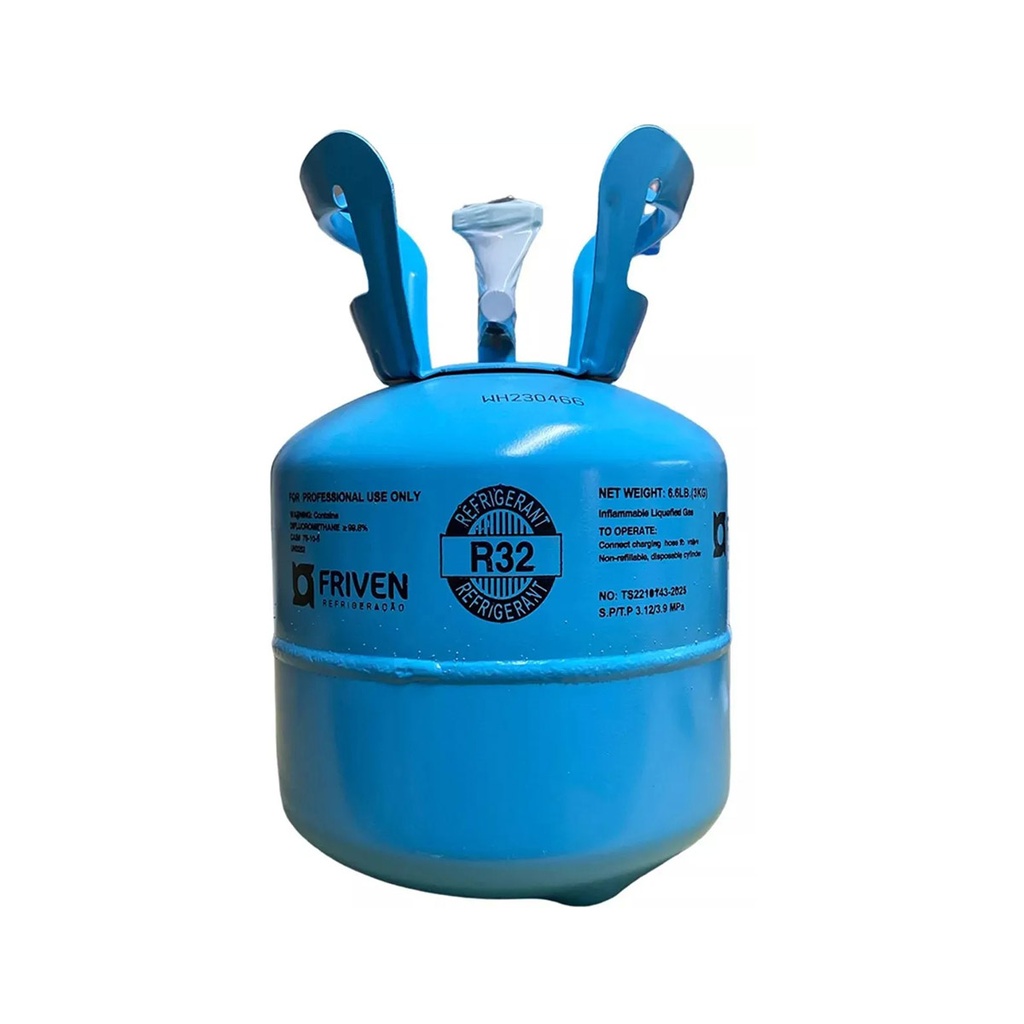 REFRIGERANTE R32  CILINDRO 3,00 Kg